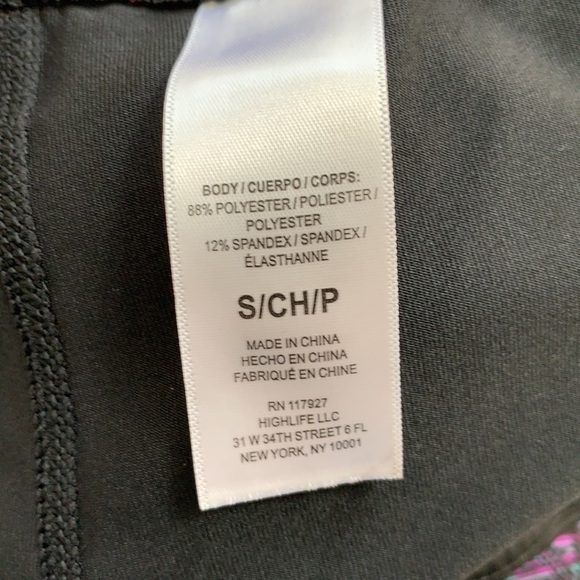 Reebok active capris black white size small - Picture 6 of 8